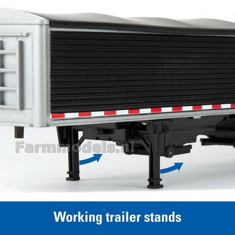 Freightliner 122SD semi met graantrailer  ERTL 1:32 47361  