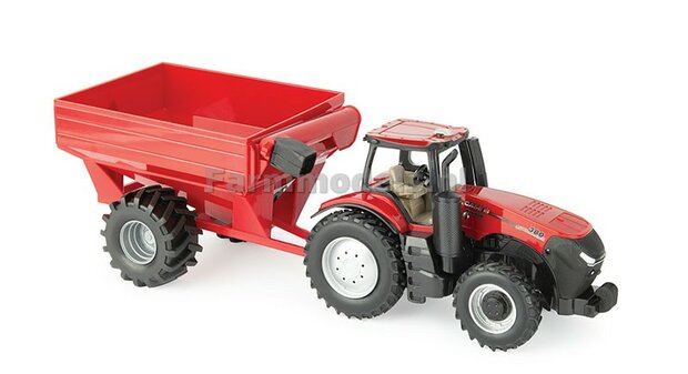 Case IH 380 Magnum met Graantrailer  Ertl 1:32  47408        