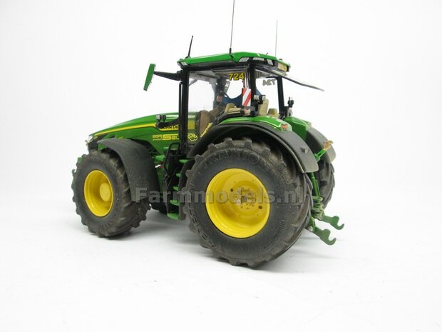 33x (Werk-) Verlichtings stickers LED met extra dikke transparante laag t.b.v. John Deere 8R Wiking 1:32 Farmmodels.nl