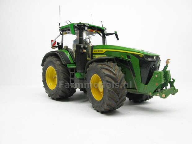 33x (Werk-) Verlichtings stickers LED met extra dikke transparante laag t.b.v. John Deere 8R Wiking 1:32 Farmmodels.nl