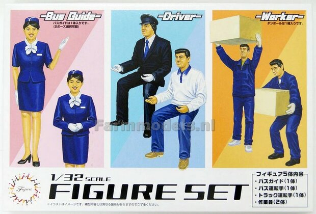 Figuren set BOUWKIT  Fujimi 1:32  116518