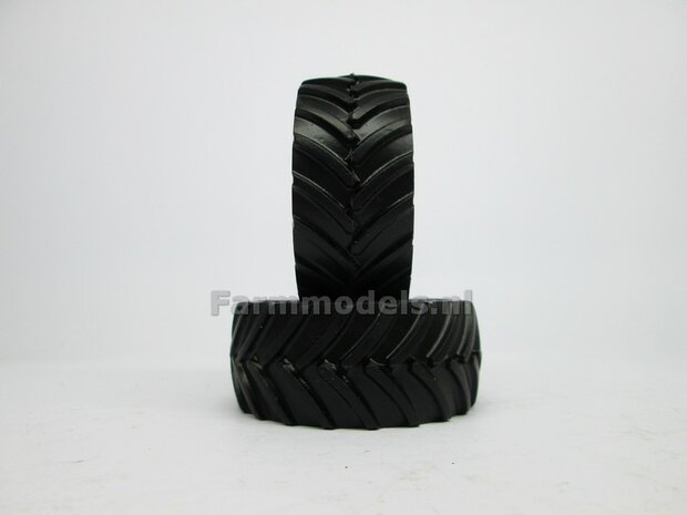 Mitas 900/60 R42 bandenset &Oslash; 65.2 x 27.7 mm ZONDER VELGEN 1:32