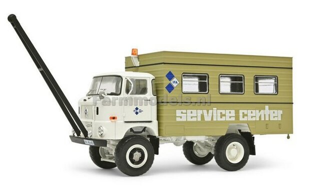 IFA W50 Koffer-LKW Fortschritt Service Lim. Ed. 1500 stuks 1:32 Schuco S07861    LAST ONE/OP=OP
