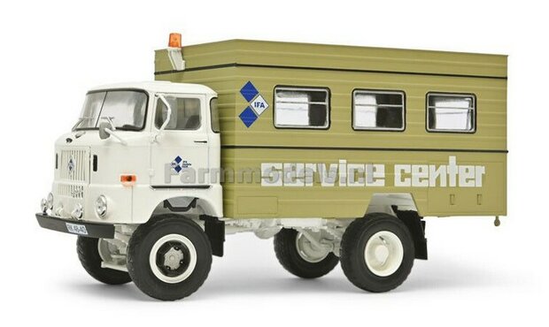 IFA W50 Koffer-LKW Fortschritt Service Lim. Ed. 1500 stuks 1:32 Schuco S07861   