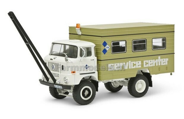 IFA W50 Koffer-LKW Fortschritt Service Lim. Ed. 1500 stuks 1:32 Schuco S07861    LAST ONE/OP=OP