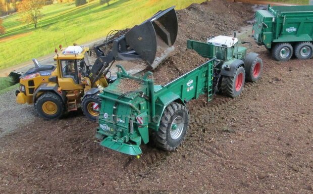 TEBBE MS 140 Enkel asser mestverspreider Upgrade versie 1:32    NB2B  