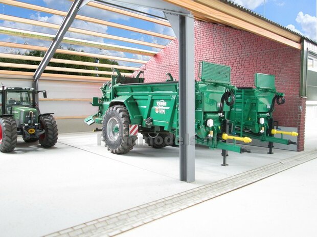 TEBBE MS 140 Enkel asser mestverspreider Upgrade versie 1:32    NB2B  