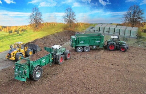 TEBBE MS 140 Enkel asser mestverspreider Upgrade versie 1:32    NB2B  