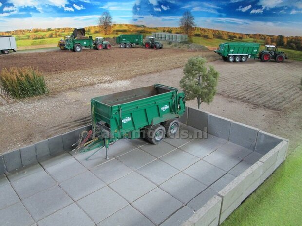 TEBBE MS 140 Enkel asser mestverspreider Upgrade versie 1:32    NB2B  