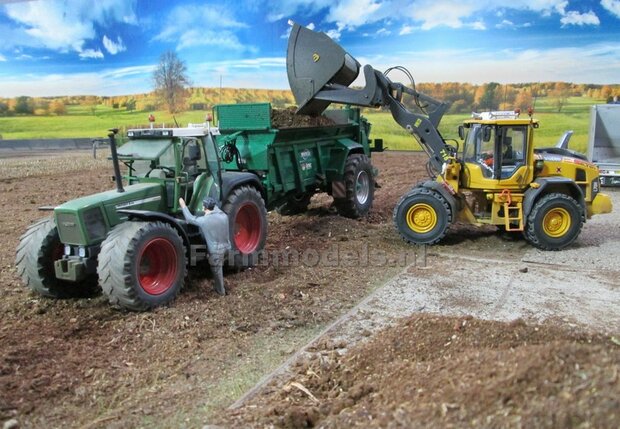 TEBBE MS 140 Enkel asser mestverspreider Upgrade versie 1:32    NB2B  
