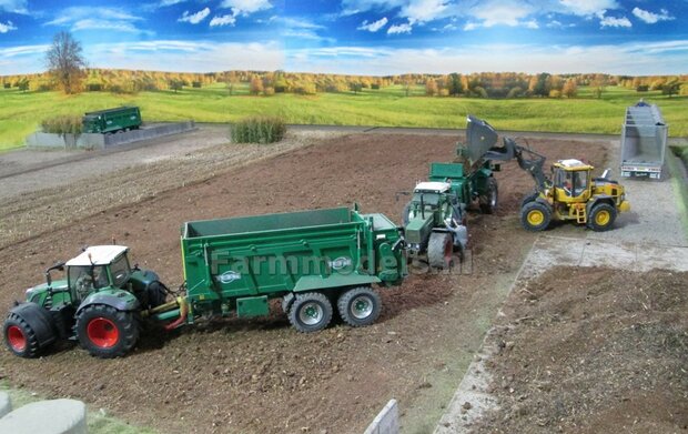 TEBBE MS 140 Enkel asser mestverspreider Upgrade versie 1:32    NB2B  