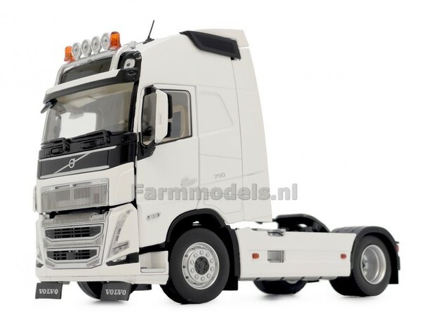 CLEAR WHITE VOLVO FH5 4x2 1:32 nu met gratis ANGLES MORTES stickerset MargeModels  MM2320-01 