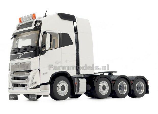 CLEAR WHITE VOLVO FH5 8x4 1:32 nu met gratis ANGLES MORTES stickerset MargeModels  MM2322-01   