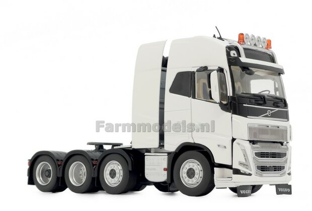 CLEAR WHITE VOLVO FH5 8x4 1:32 nu met gratis ANGLES MORTES stickerset MargeModels  MM2322-01   