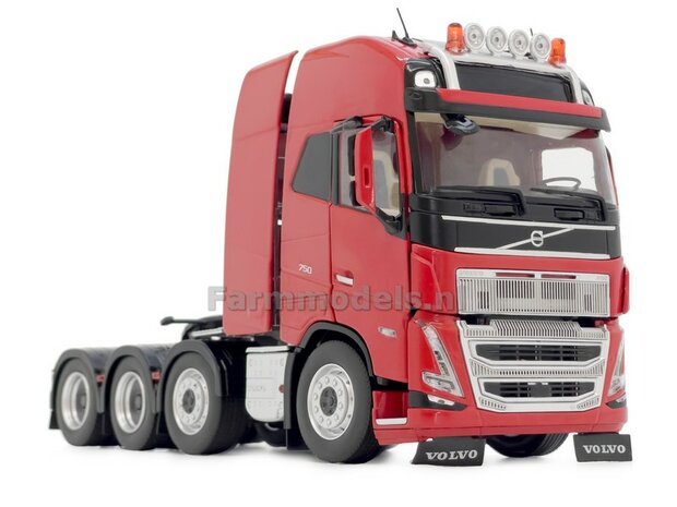 RED VOLVO FH5 8x4 1:32 nu met gratis ANGLES MORTES stickerset MargeModels  MM2322-03   