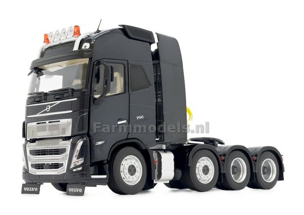 ANTHRACITE VOLVO FH5 8x4 1:32 nu met gratis ANGLES MORTES stickerset MargeModels  MM2322-02   