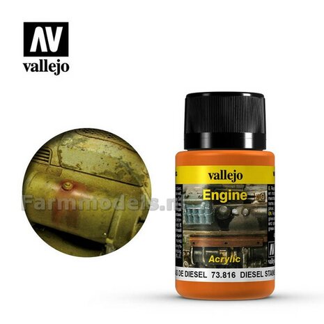 Vallejo Weathering fx Diesel stains 40ml  73.816