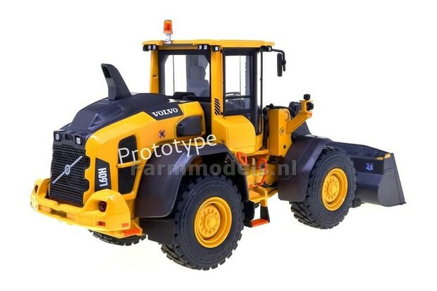 Volvo L60H Shovel 2023, Michelin banden+ Volvo VAB-STD snelwissel + bak 1:32 AT3200120  NB2B  LAST ONE/OP=OP