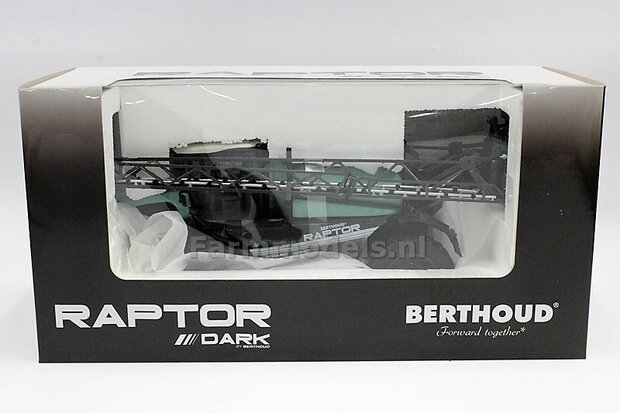 Berthoud Raptor zelfrijdende veldspuit Niuewe uitvoering 1:32 Replicagri REP164