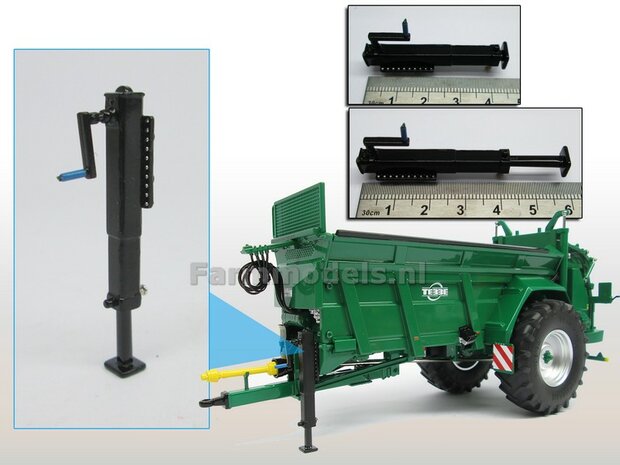 Verstelbare steunpoot merk JOST, afm. 45mm-60mm 1:32