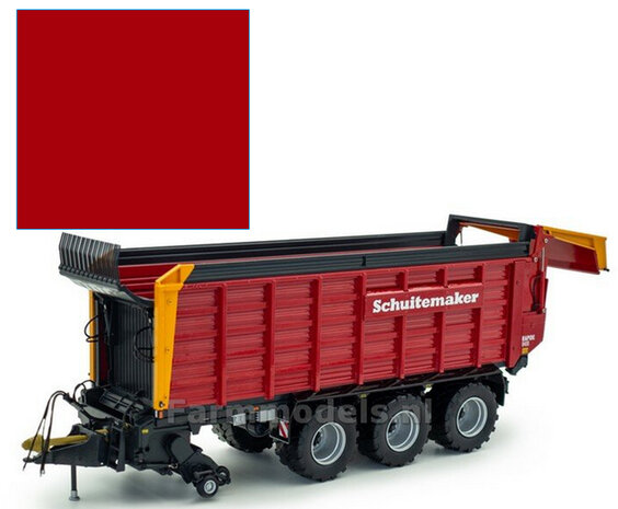 Schuitemaker NEW ROOD Spuitbus / Spraypaint - Farmmodels series = Industrie lak, 400ml. ook voor schaal 1:1 zeer geschikt!!