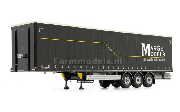 15 jarig jubileum MARGE MODELS OPDRUK  PACTON curtainside trailer 1:32 Marge Models MM1902-02-01  