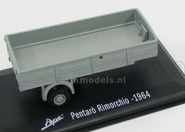 TRAILER: Pentaro voor Piagio 1964 GRIJS 1:32 ITALERI/Ape 768061&gt;4