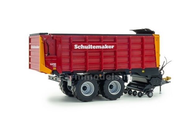 Schuitemaker Rapide 7200  2-asser dubbeldoel (opraap- &amp; silage-) wagen 1:32 UH6406  