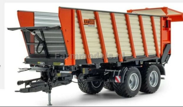 Kaweco Radium 250 S silagewagen ORANJE met DOSEERWALSEN  1:32 UH6630    