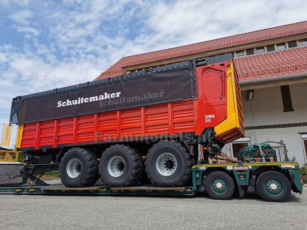 REBUILD: Schuitemaker Siwa 840 3 asser silagewagen op dikke Vredestein Flotation Pro banden 1:32 UH6409-REB 