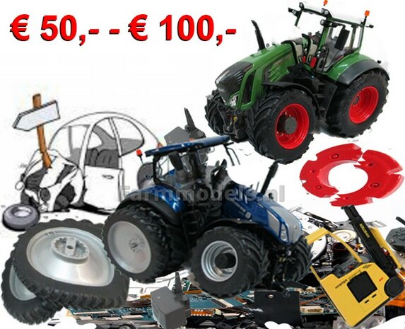 Verzekering Transport schade &euro; 50.- t/m &euro; 100.-