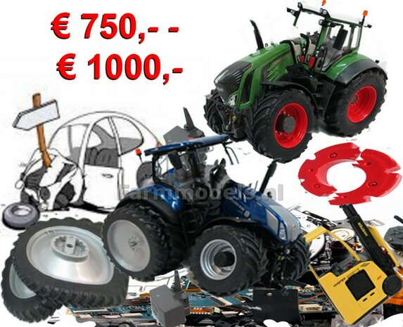 Verzekering Transport schade &euro; 750.- t/m &euro; 1000.-