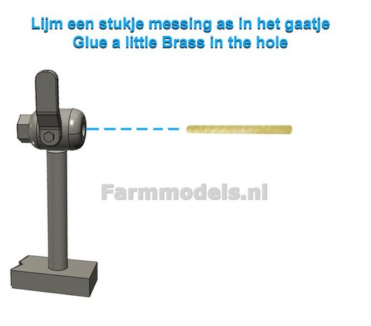 12x Kogelkranen met witte luchtleiding. Kogelkraantjes  t.b.v. leiding  &Oslash; 1 mm 1:32