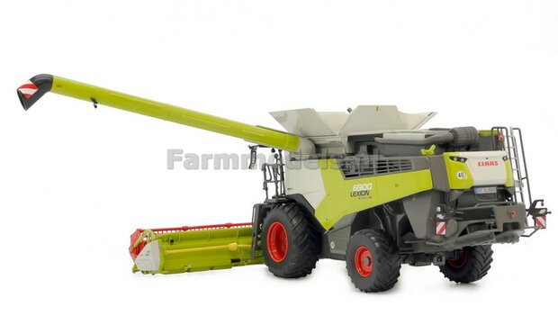 Claas Lexion 6900 met V930 Vario maaibord en transportkar 1:32 MargeModels MM2304 