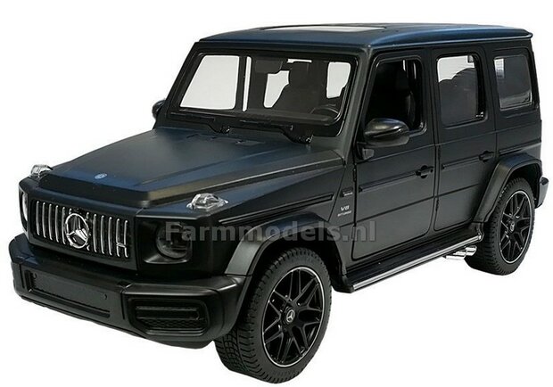 ZWART Mercedes-Benz AMG G63 met openslaande deuren Rastar 1:32   64110