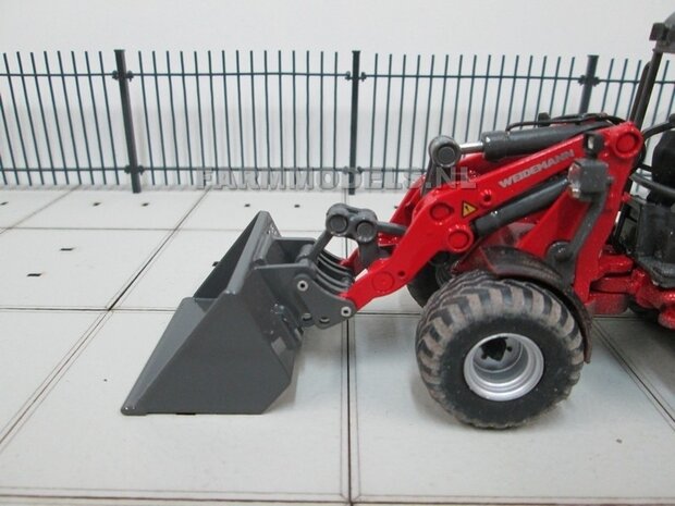 Palletvork setje BOUWKIT t.b.v. snelwissel set nr. 50300-50325 Mini shovel (Weidemann Siku) 1:32 (HTD)    