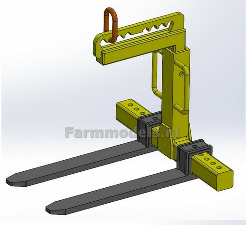 Pallethaak BOUWKIT Blank geleverd 1:32