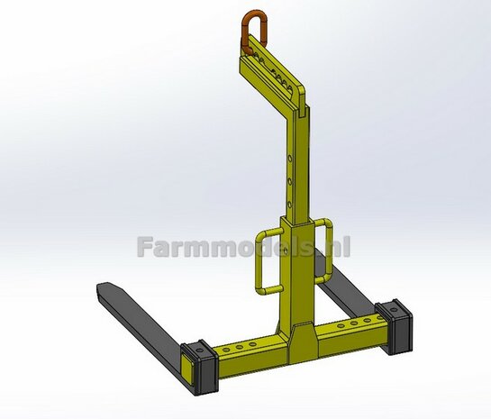 Pallethaak BOUWKIT Blank geleverd 1:32