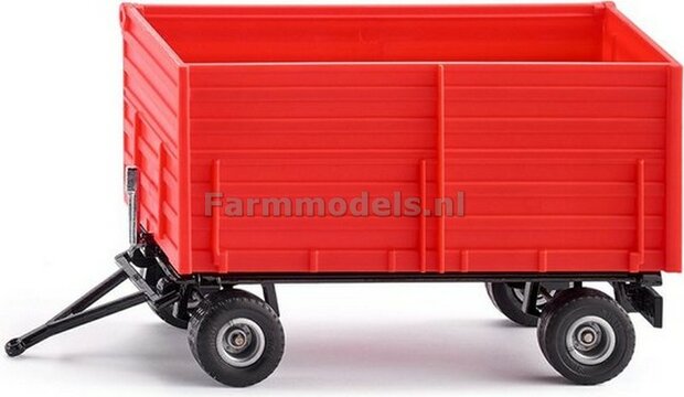 4 assige aanhangwagen 1:32 SIKU 2898