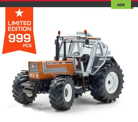 COMBIDEAL: 2x FIAT Lim. Ed.: DT 180-90 First Edition + Fiat DT 1580 DT  1:32  =  RS302211 + RS302228  NB2B  STUNTAANBIEDING  OP=OP