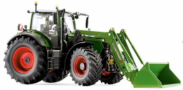 Fendt 724 vario met voorlader Cargo 6.100 1:32  Wiking 077869    NB2B    