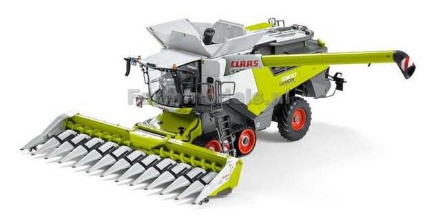 DEALER EDITIE Claas Lexion 6900 Terra TracMY23 + Corio 1275C maaibord en transport wagen LIMITED ED. 2000St. MARGE MODELS 1:32 00 0257 766 0    