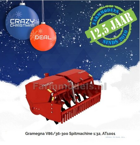 Gramegna V86/36-300 Spitmachine 1:32, AT1001    NB2B