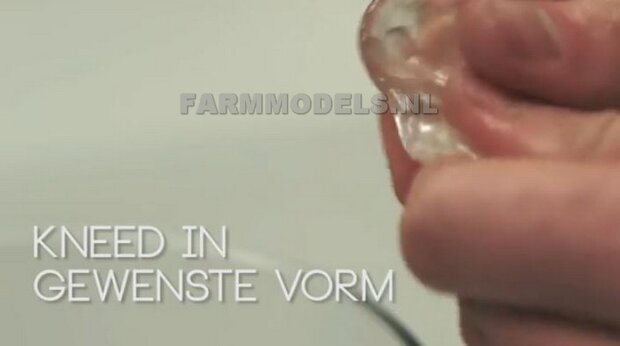 Farmmodels Plastyfix, 100 gram (her-)vormbaar plastic