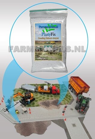 Farmmodels Plastyfix, 100 gram (her-)vormbaar plastic