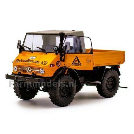 ORANJE Unimog 406 (U84) Cabrio &quot;Schmidbauer KG&quot; 1:32 Weise Toys 2067    