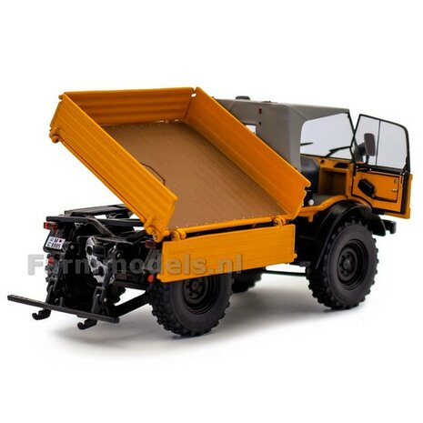 ORANJE Unimog 406 (U84) Cabrio &quot;Schmidbauer KG&quot; 1:32 Weise Toys 2067    