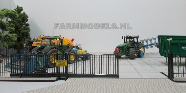 TIP bestrating Juweela combineren met Farmmodels schuif poort,  1:32