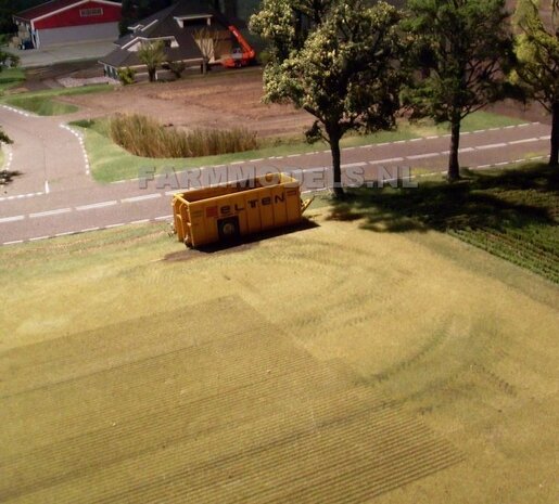 Asfalt weg 11.14 cm x 100 cm, Farmmodels editie 1:32 