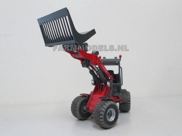 Puinriek bakje handgebouwd t.b.v. snelwissel set nr. 50300-50325 Mini shovel (Weidemann Siku), 1:32 